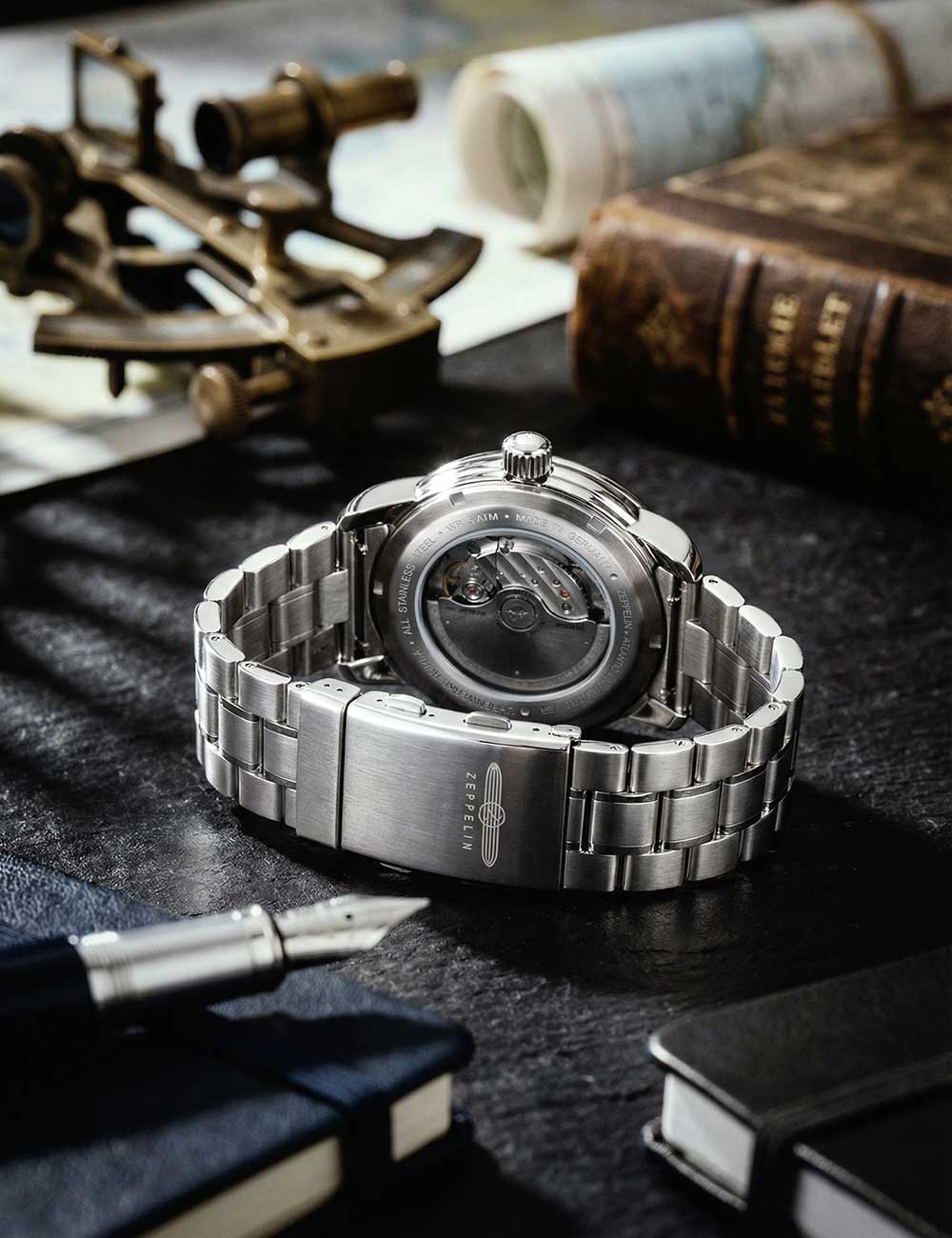 ZEPPELIN 8468MB1 Analoguhr Armbanduhr 40 mm ansicht-3