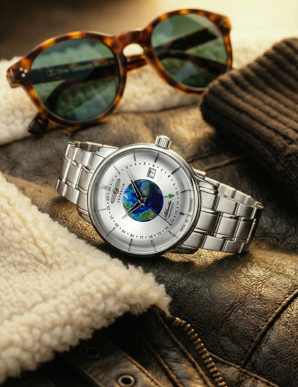 ZEPPELIN 8468MB1 Analoguhr Armbanduhr 40 mm