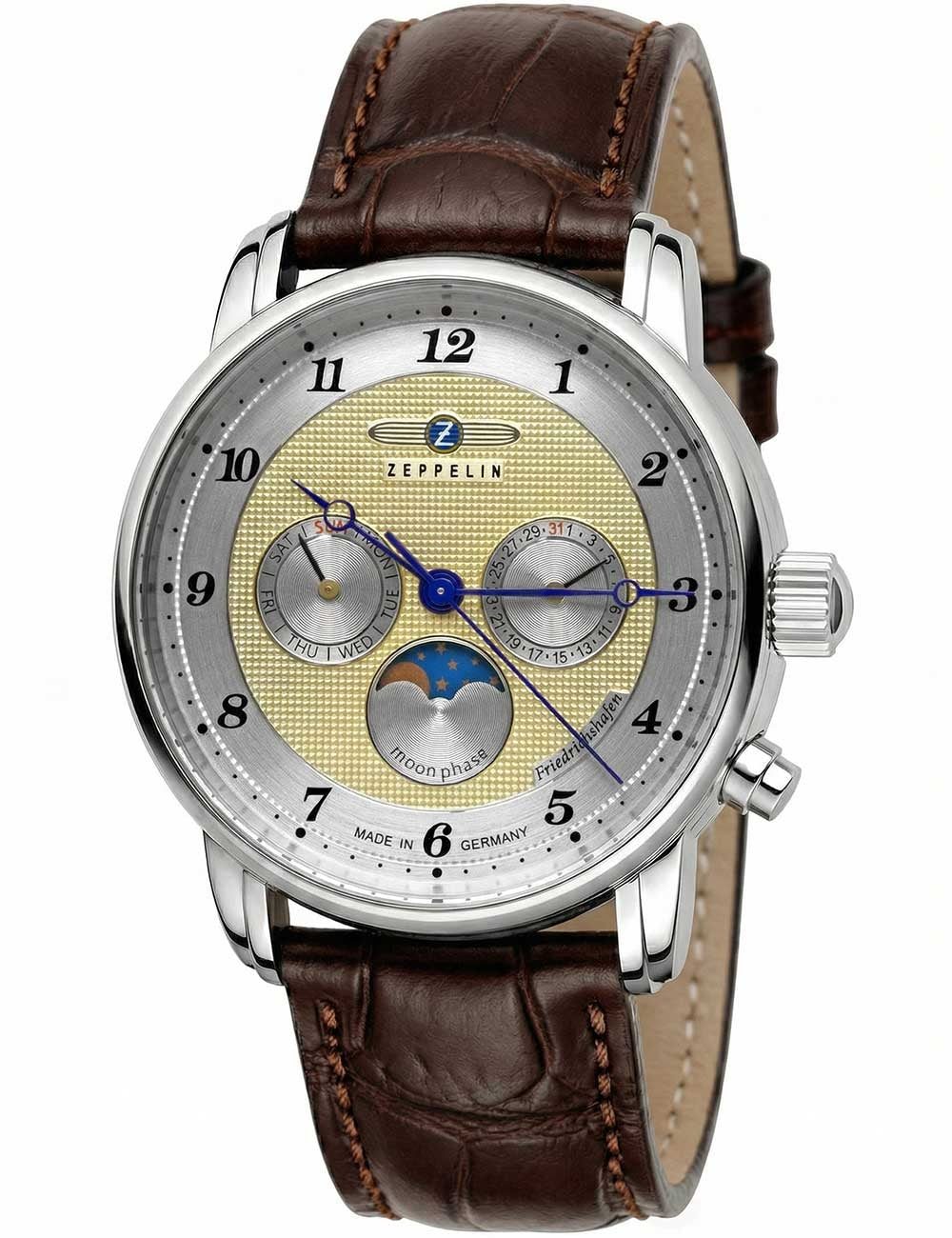 ZEPPELIN 85365 Analoguhr Armbanduhr 40 mm