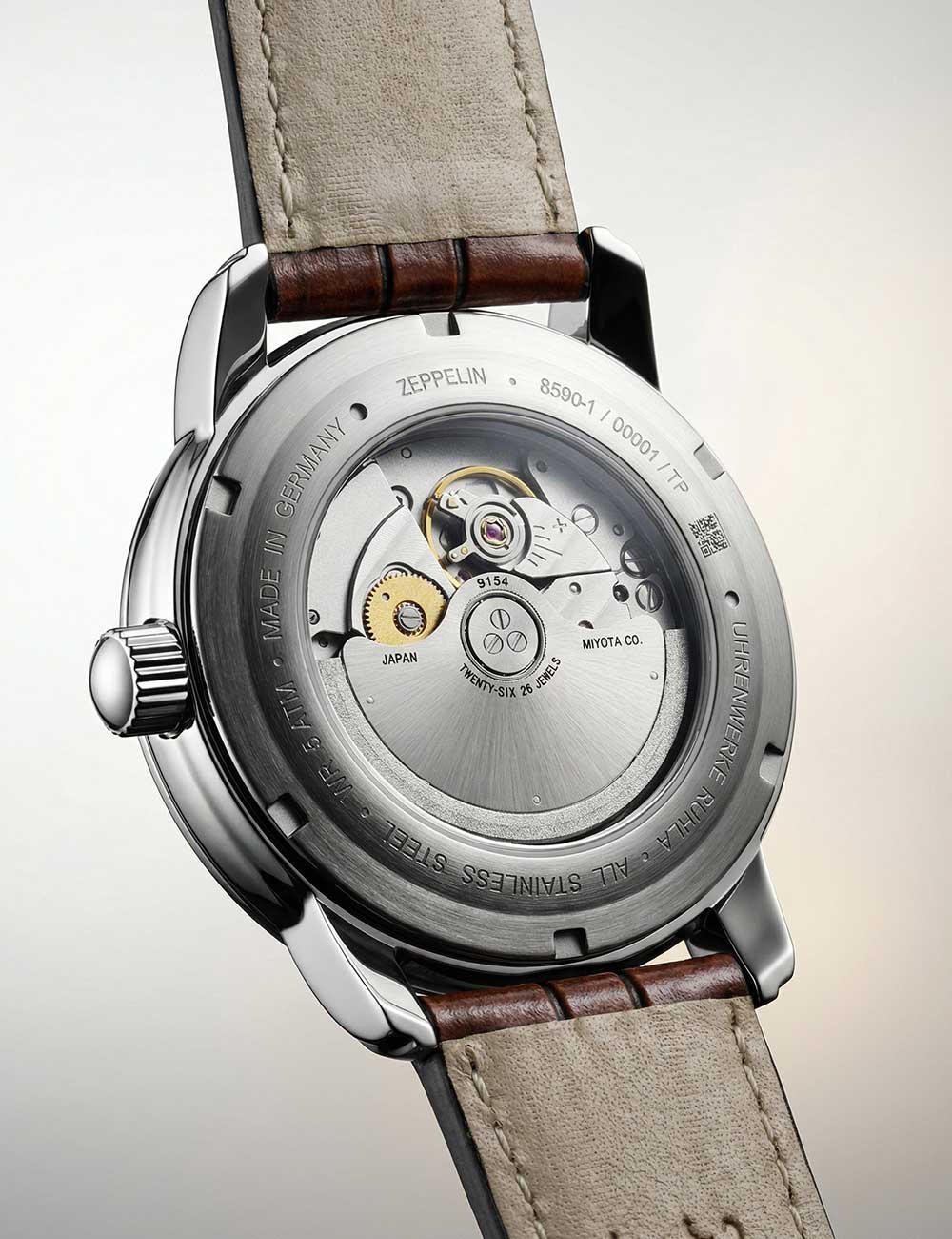 ZEPPELIN 85901 Analoguhr Armbanduhr 40 mm ansicht-2