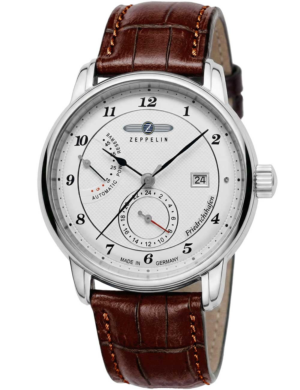 ZEPPELIN 85901 Analoguhr Armbanduhr 40 mm