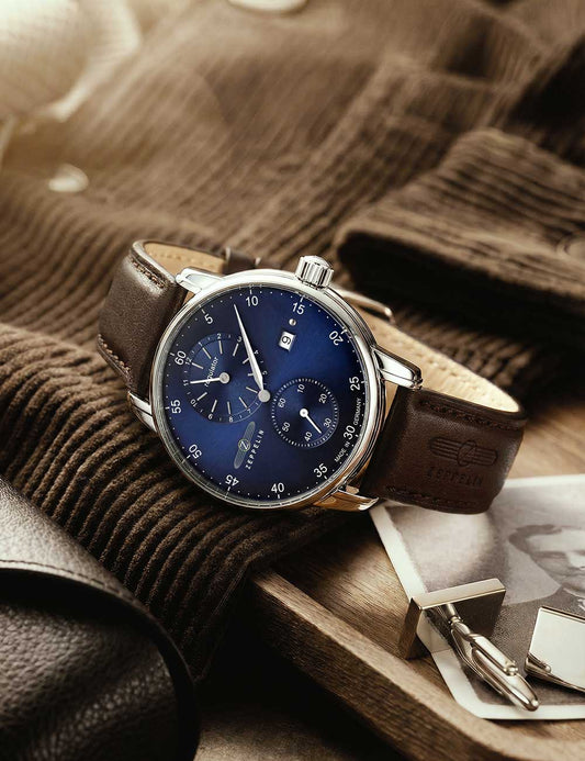 ZEPPELIN 86223 Analoguhr Armbanduhr 40 mm ansicht-2