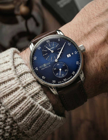 ZEPPELIN 86223 Analoguhr Armbanduhr 40 mm ansicht-3