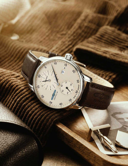 ZEPPELIN 86225 Analoguhr Armbanduhr 40 mm ansicht-2
