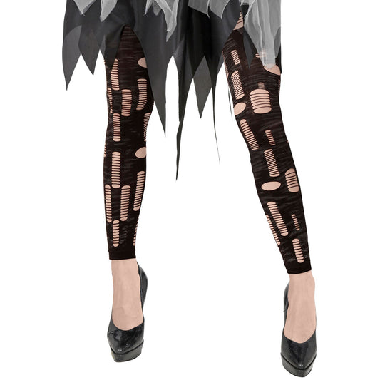 "ZERFETZTE ZOMBIE LEGGINGS" – Vorderansicht