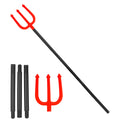 "ZERLEGBARER DREIZACK" 112 cm – Vorderansicht