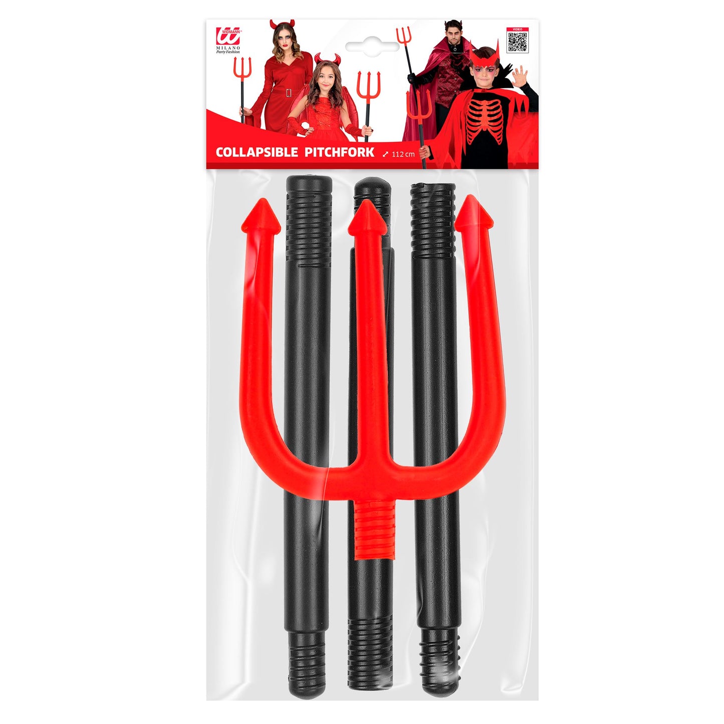 "ZERLEGBARER DREIZACK" 112 cm – Detailansicht