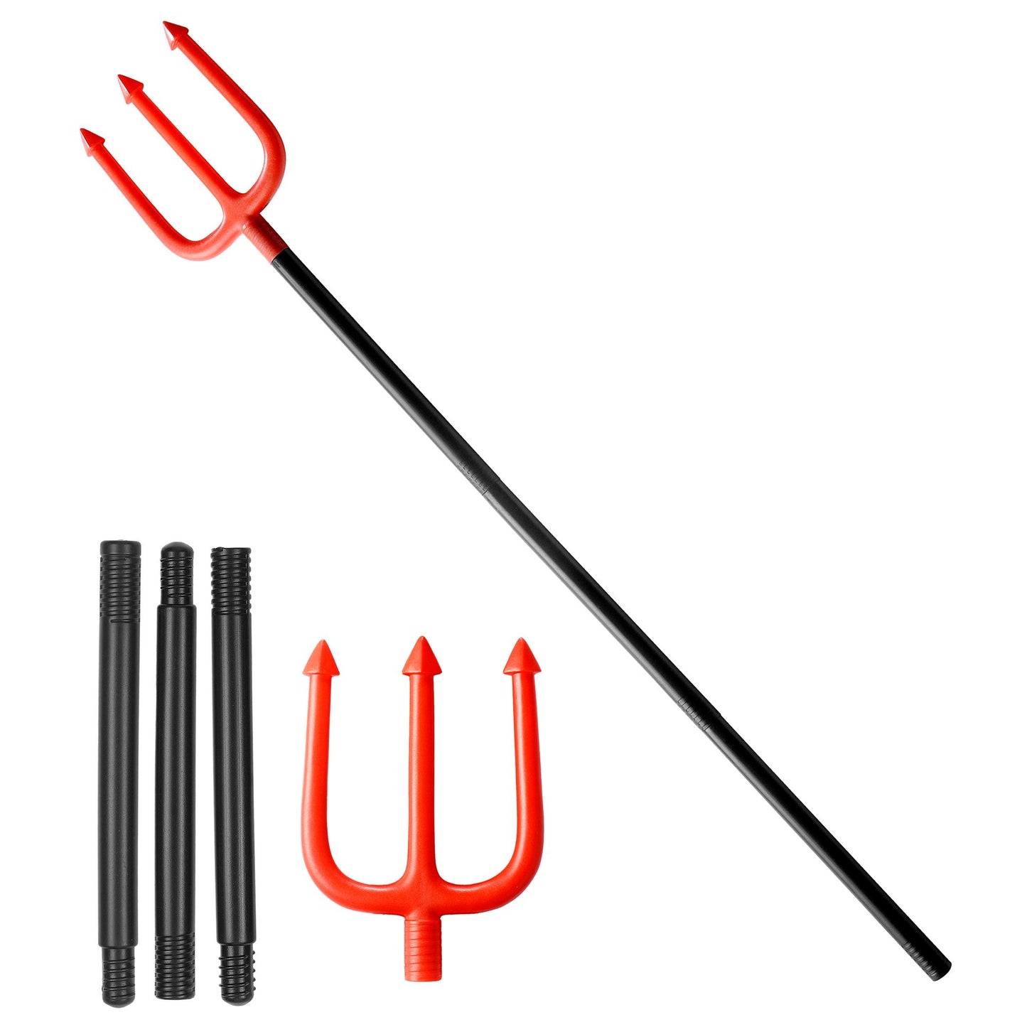 "ZERLEGBARER DREIZACK" 114 cm – Vorderansicht