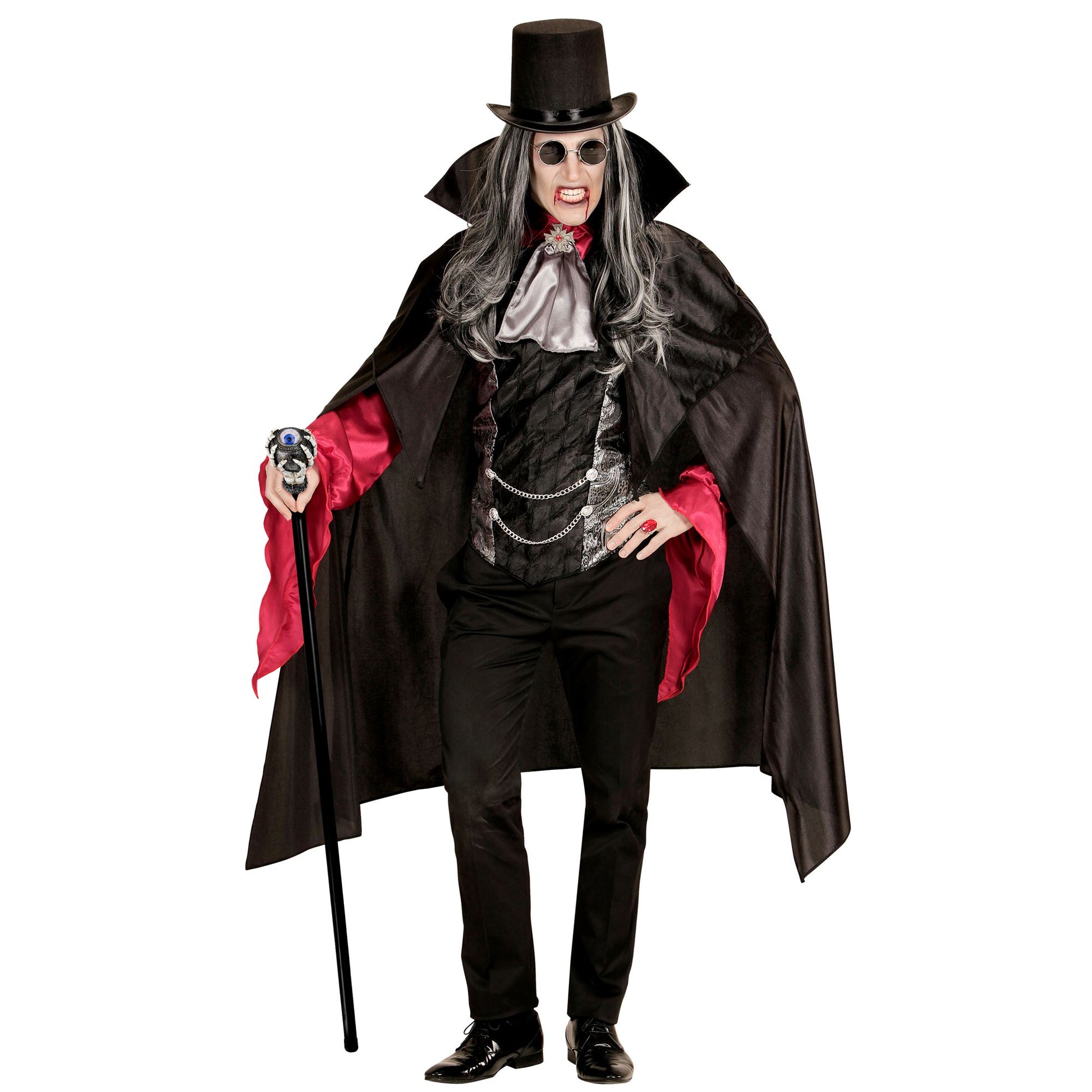 "ZERLEGBARER SKELETT STOCK MIT WACKELAUGE" 110 cm – Ansicht 3