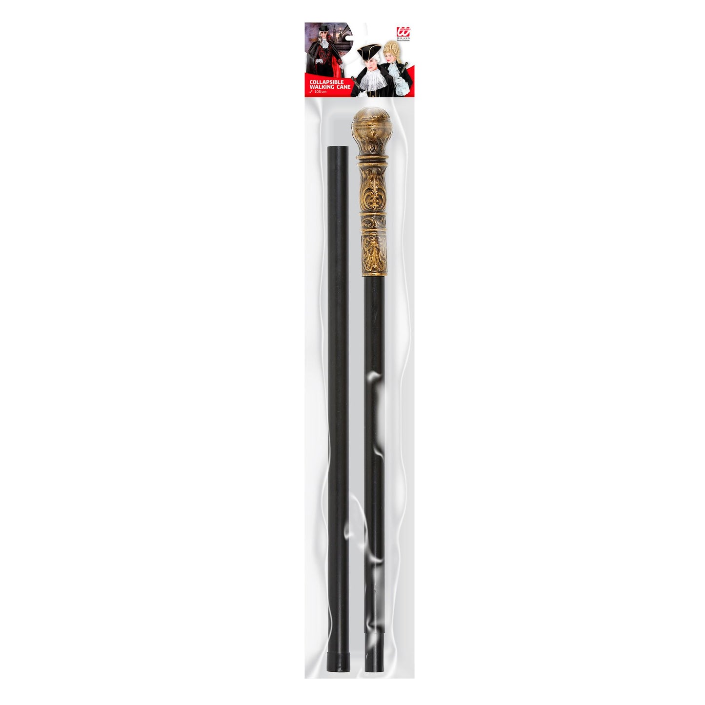"ZERLEGBARER SPAZIERSTOCK" 108 cm – Detailansicht