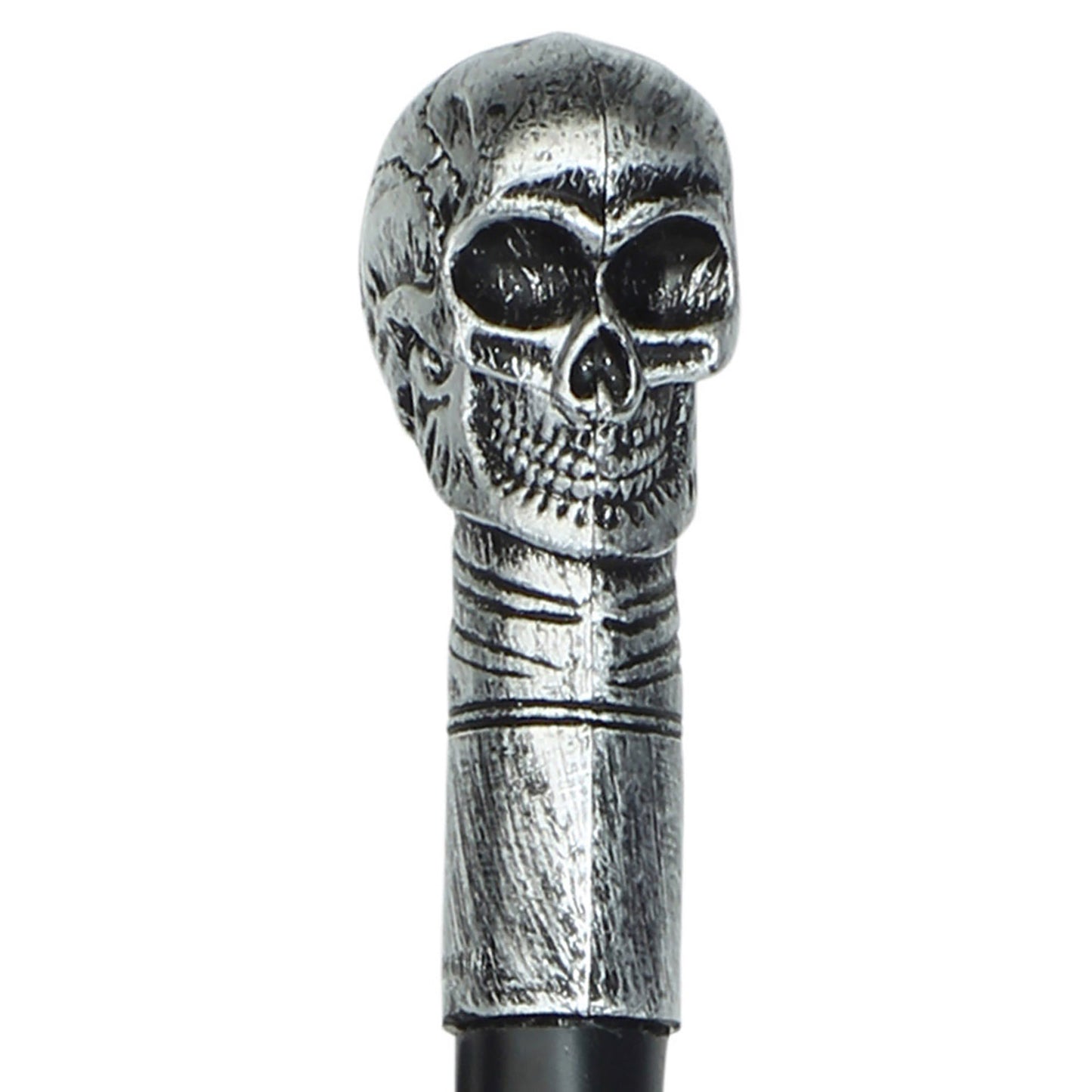 "ZERLEGBARER TOTENKOPFSTAB" 105 cm – Detailansicht