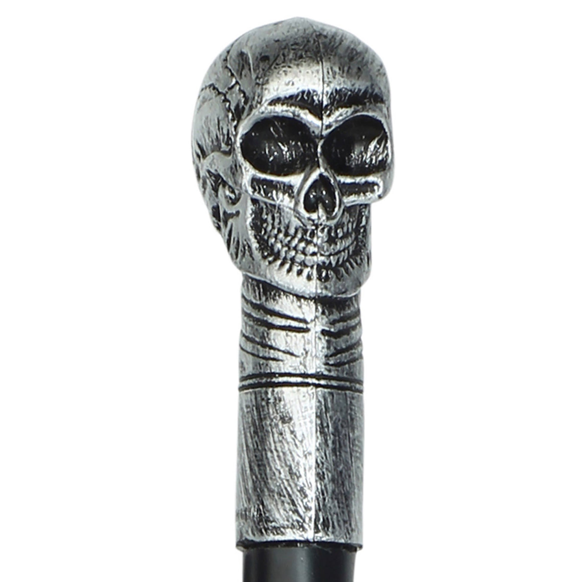 "ZERLEGBARER TOTENKOPFSTAB" 105 cm – Detailansicht