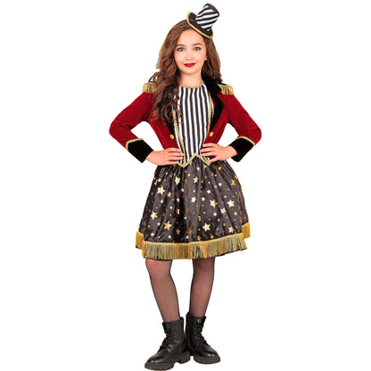"ZIRKUS DIREKTORIN" (Kleid mit Tutu-Unterrock, Jacke, Minihut) – Ansicht 3