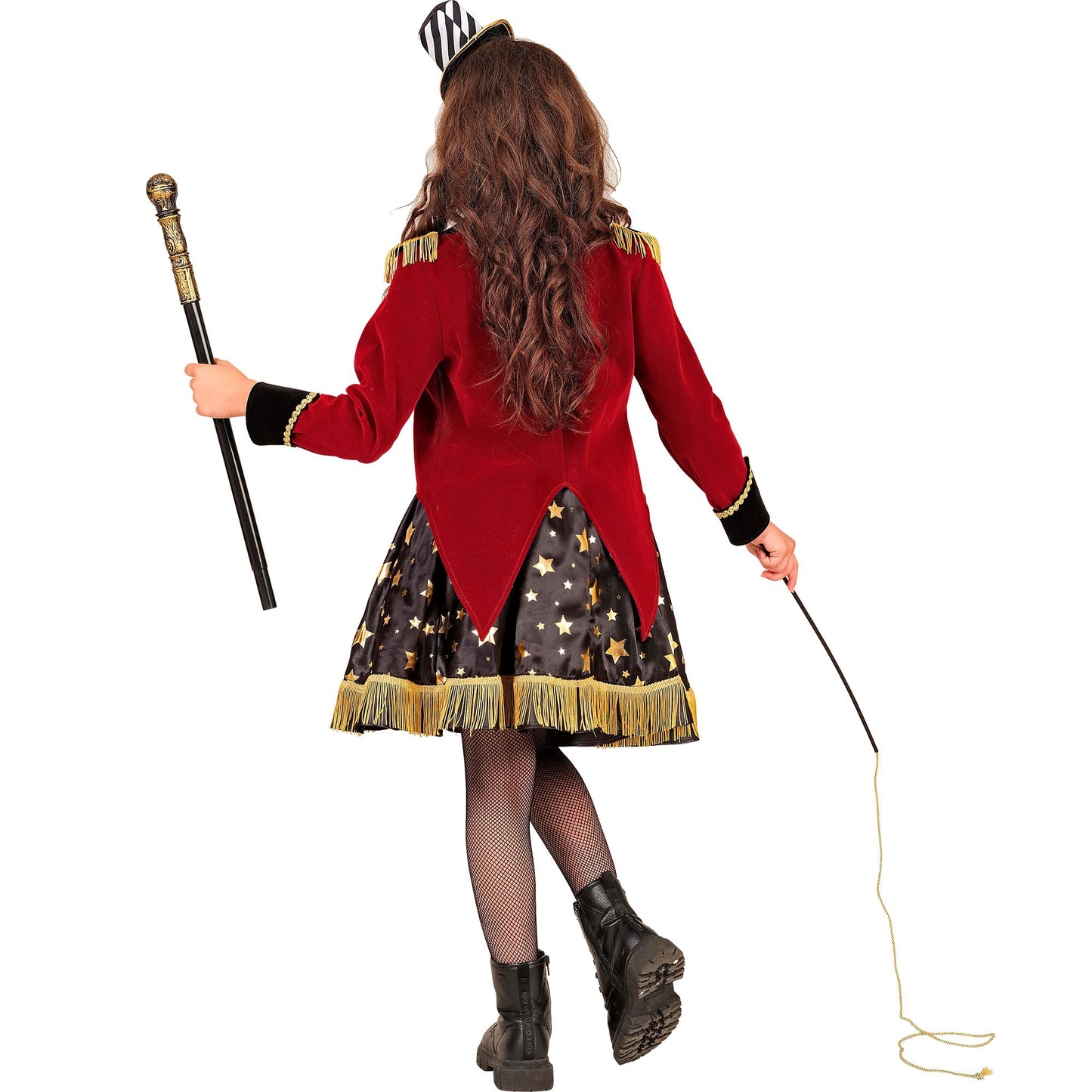 "ZIRKUS DIREKTORIN" (Kleid mit Tutu-Unterrock, Jacke, Minihut) – Ansicht 4