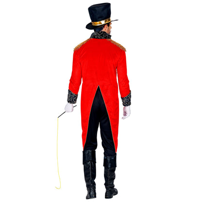 "ZIRKUSDIREKTOR" (Frack mit Weste, Hemd Vorderseite mit Kragen und Fliege, Hose, Zylinder, Handschuhe, Peitsche) – Ansicht 4