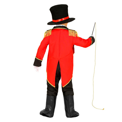 "ZIRKUSDIREKTOR" (Frack mit Weste, Kragen mit Fliege, Hose, Stiefelüberzieher, Handschuhe) – Ansicht 3