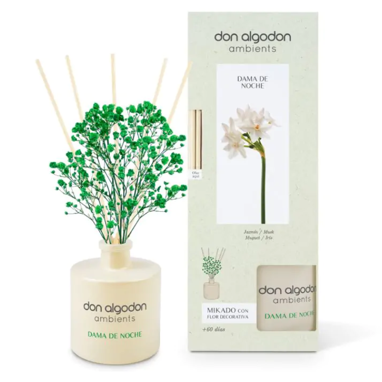 DON ALGODÓN DON ALGODÓN Mikado Dama De Noche 60 ml Duftstäbchen Kosmetik