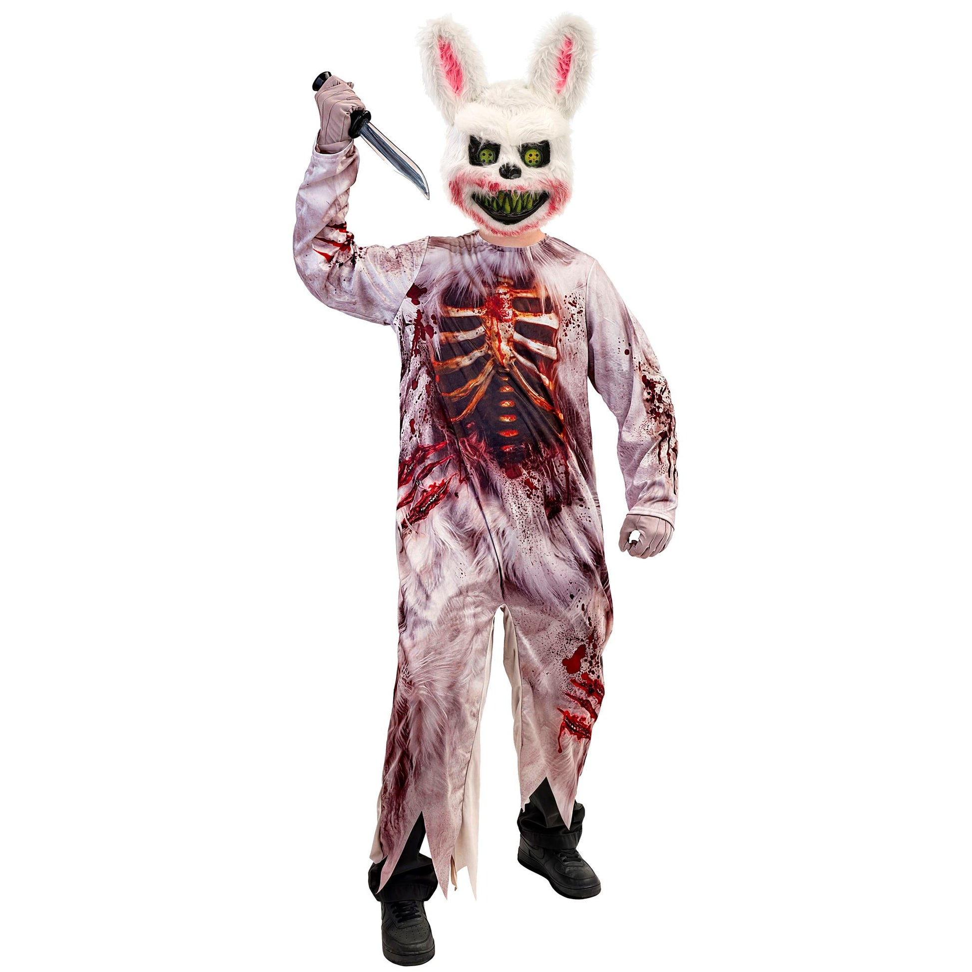 "ZOMBIE BUNNY" (Overall, Maske) – Detailansicht