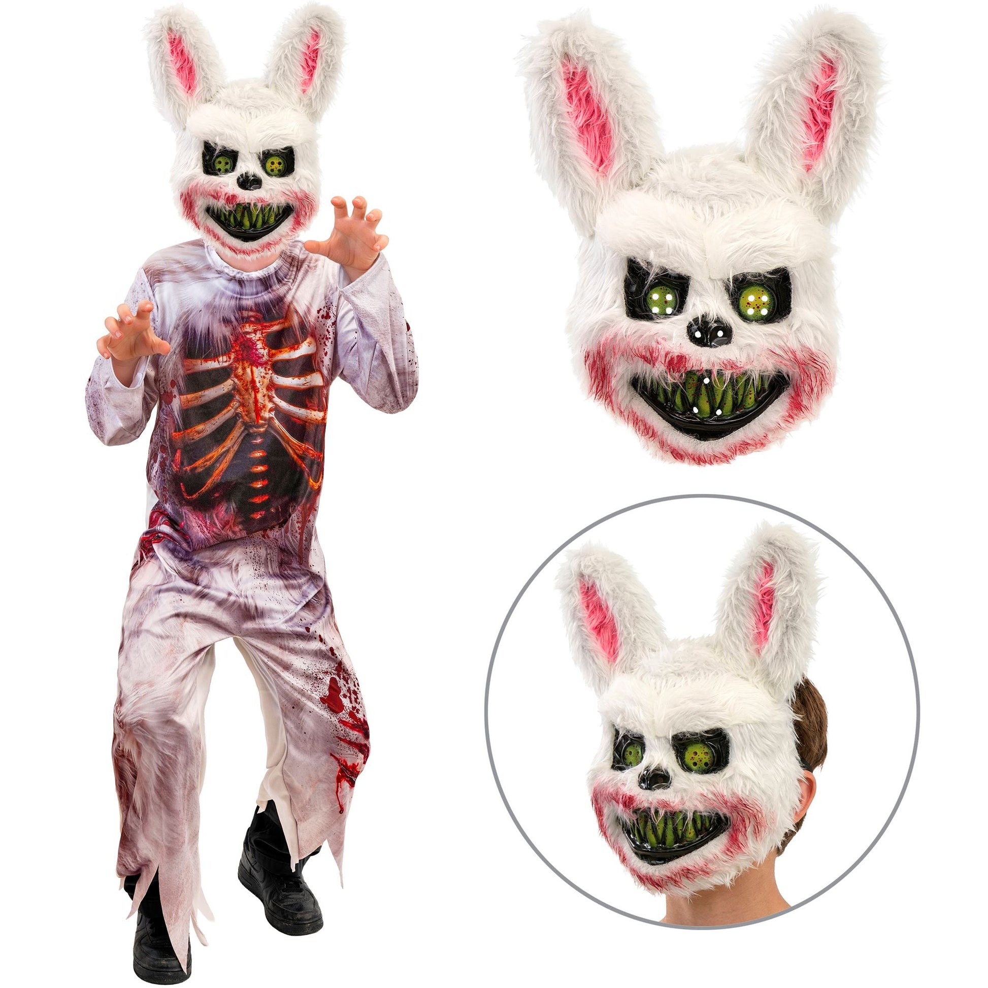 "ZOMBIE BUNNY" (Overall, Maske) – Ansicht 3