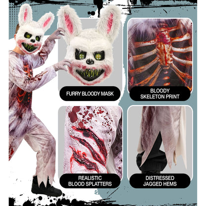 "ZOMBIE BUNNY" (Overall, Maske) – Ansicht 5