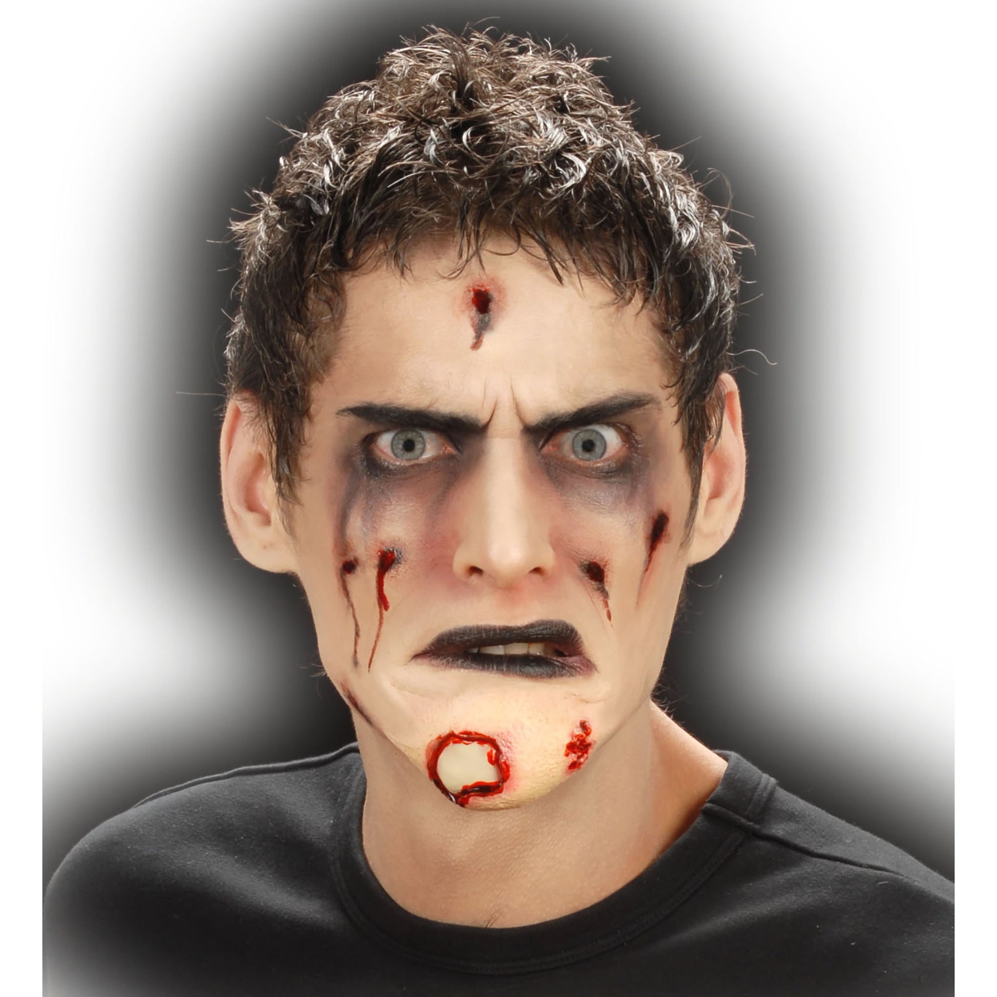 "ZOMBIE KINN" professionelle Qualität mit Klebstofftube – Detailansicht