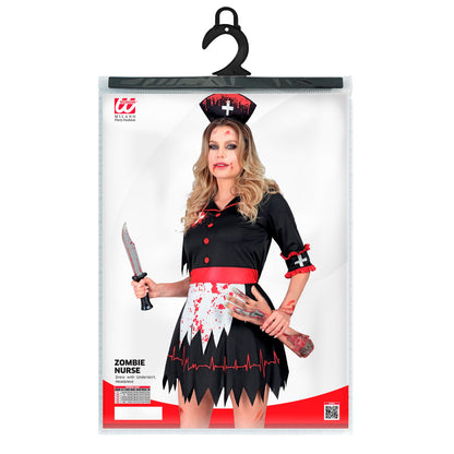 "ZOMBIE KRANKENSCHWESTER" (Kleid mit Unterrock, Kopfschmuck) – Ansicht 5