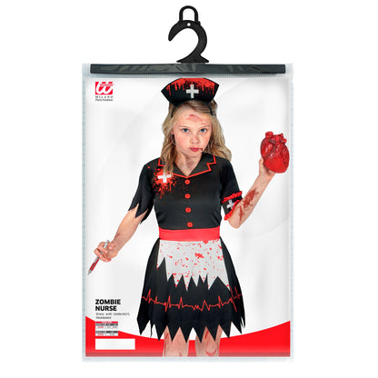 "ZOMBIE KRANKENSCHWESTER" (Kleid mit Unterrock, Kopfschmuck) – Ansicht 5