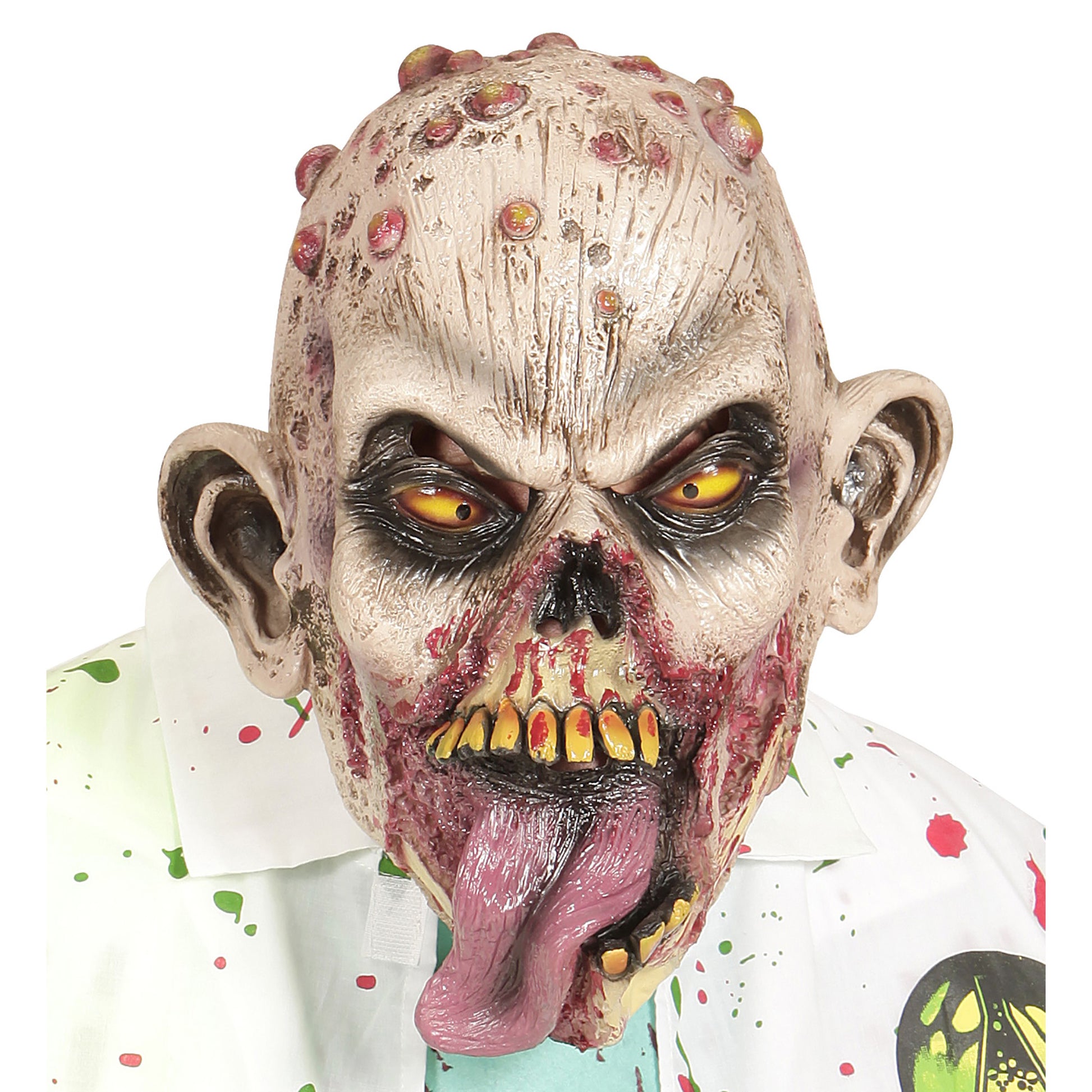 "ZOMBIE LICKER MASKE" – Vorderansicht