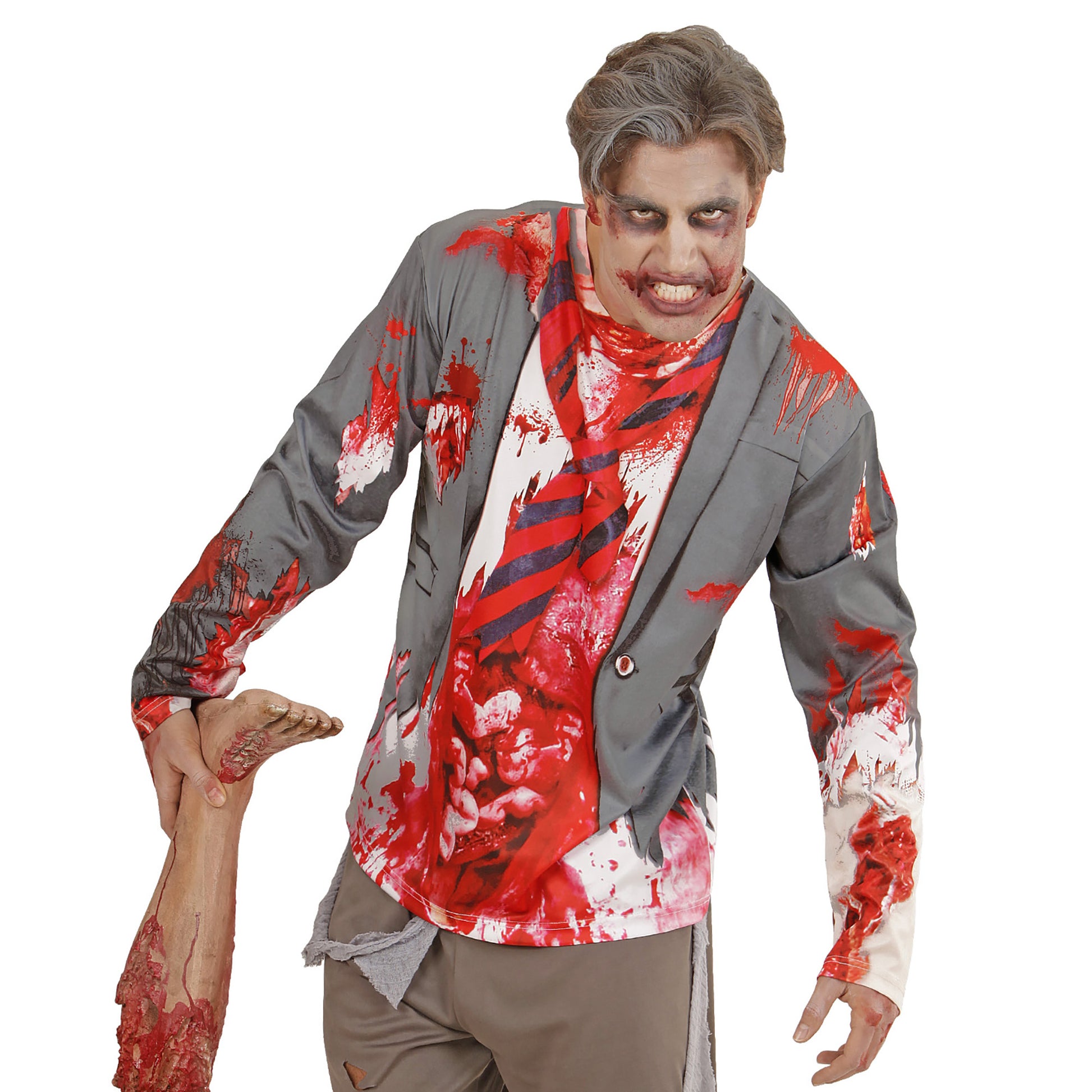 "ZOMBIE" (Longsleeve) – Detailansicht