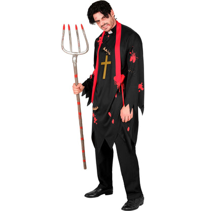 "ZOMBIE PRIESTER" (Robe, Schal, Kreuz) – Ansicht 4