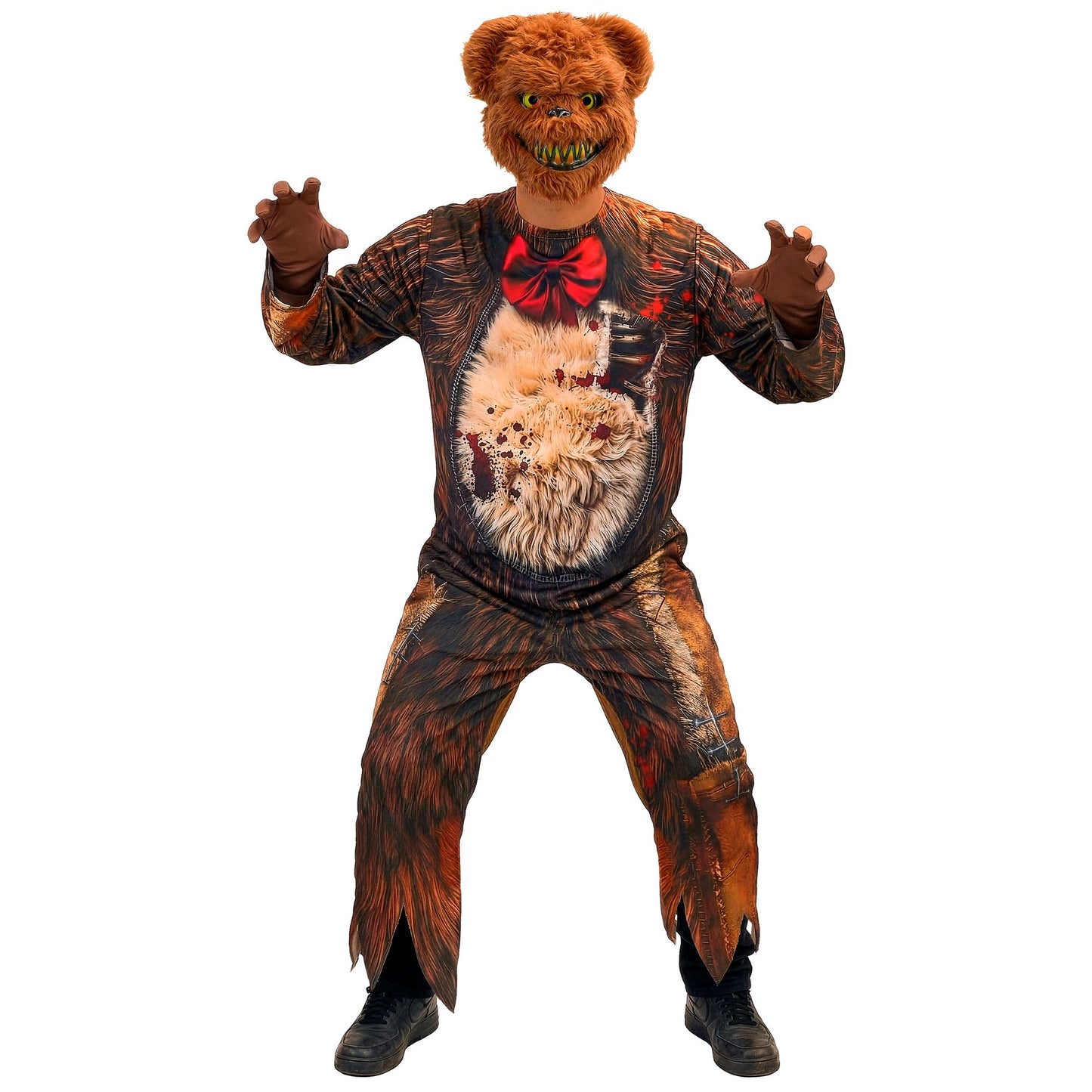 "ZOMBIE TEDDYBÄR" (Overall, Maske) – Ansicht 4