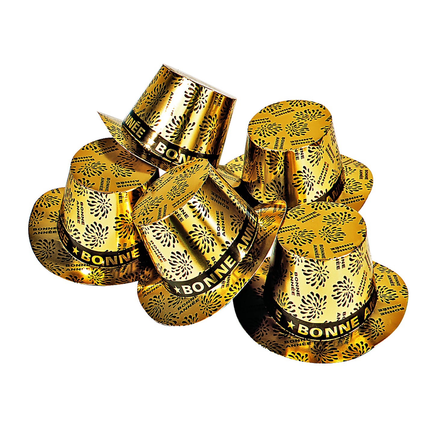 "ZYLINDER BONNE ANNÉE GOLD" – Detailansicht