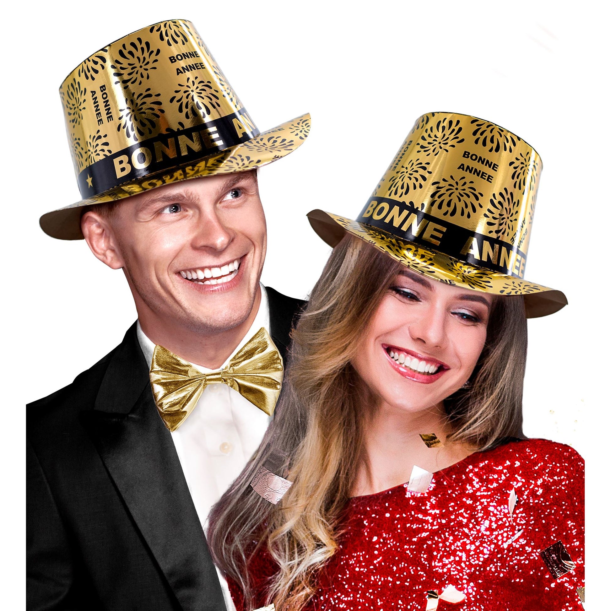 "ZYLINDER BONNE ANNÉE GOLD" – Ansicht 3