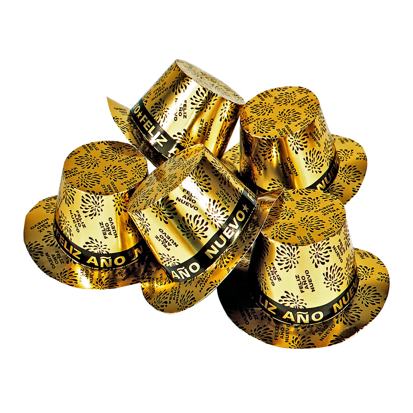 "ZYLINDER FELIZ AÑO NUEVO GOLD" – Detailansicht