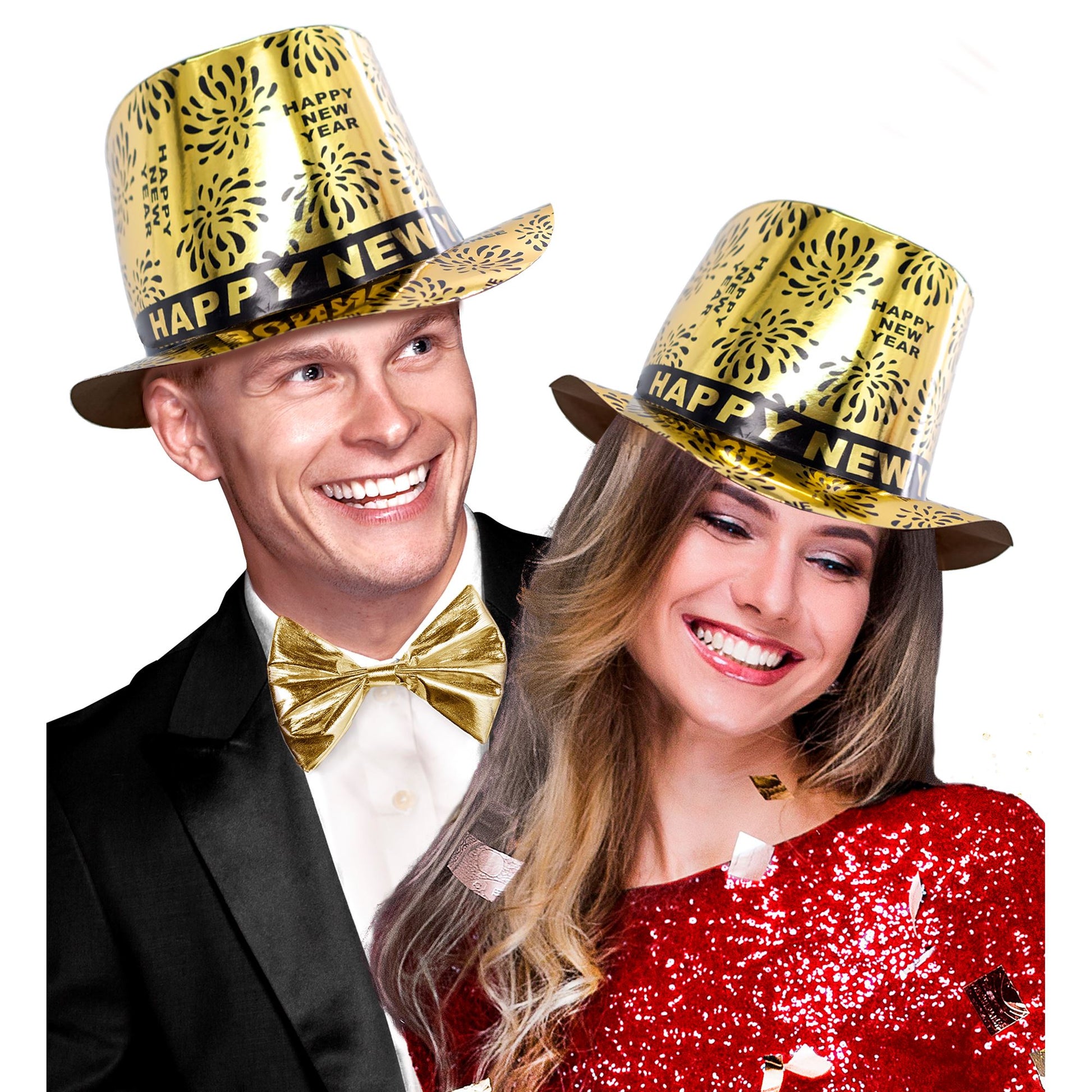 "ZYLINDER HAPPY NEW YEAR GOLD" – Ansicht 3