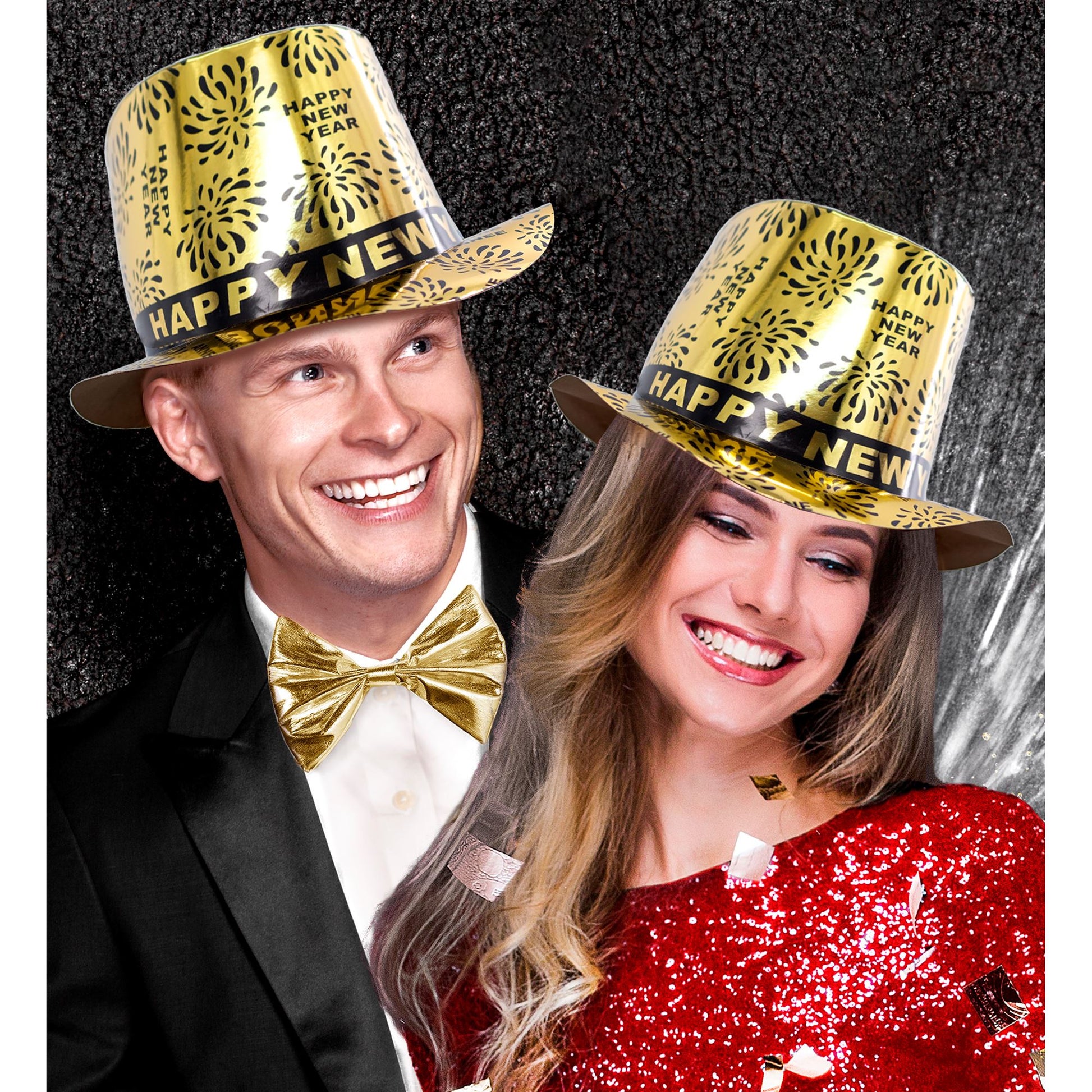 "ZYLINDER HAPPY NEW YEAR GOLD" – Ansicht 4