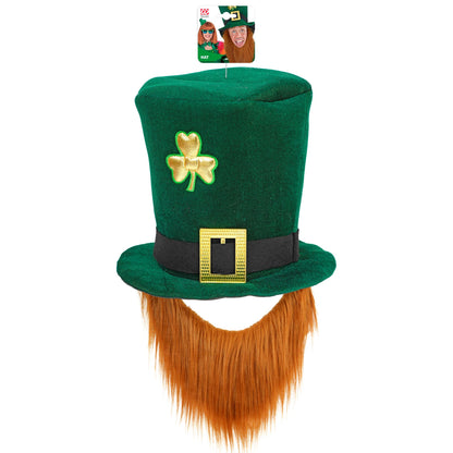 "ZYLINDER MIT BART LEPRECHAUN" 25 cm – Detailansicht