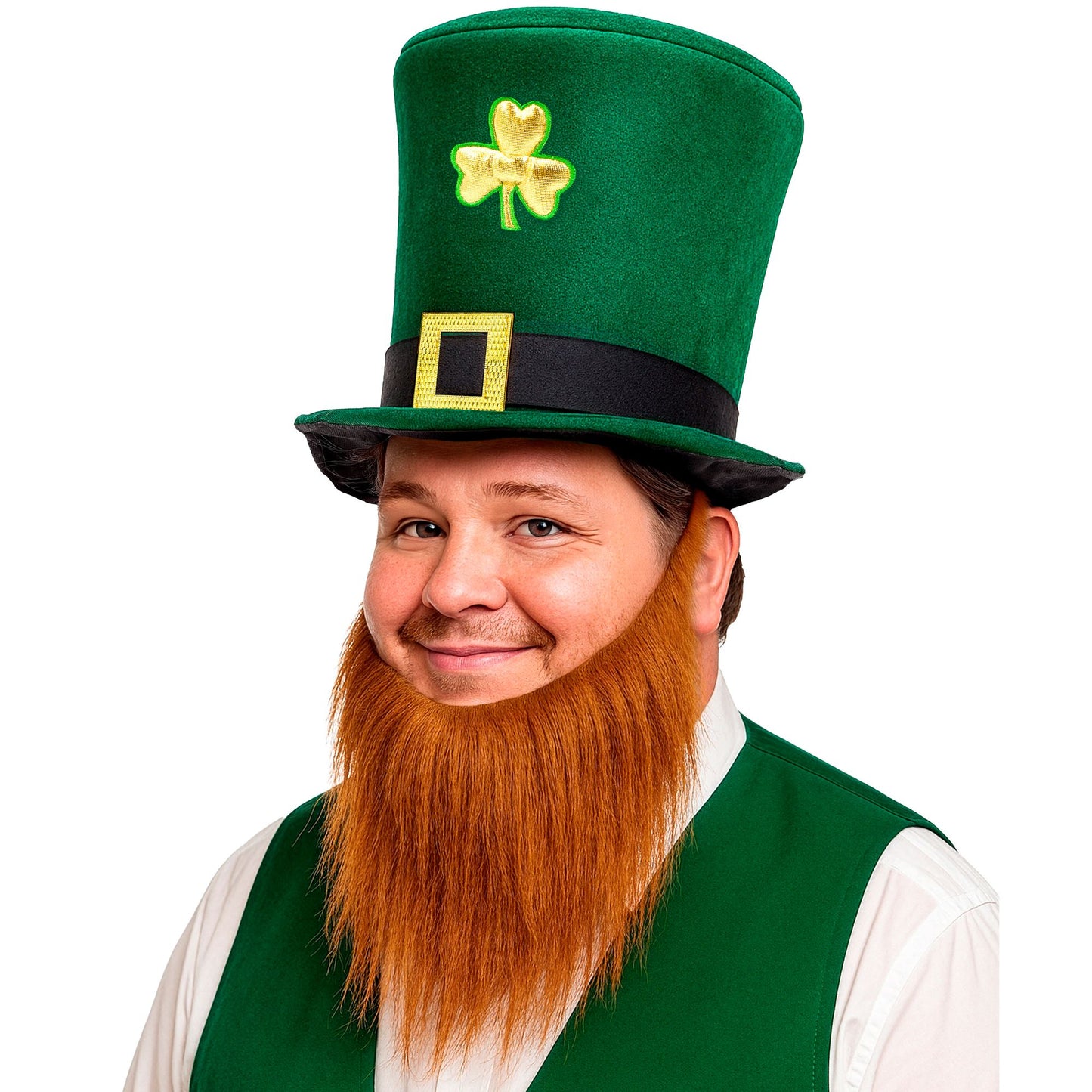"ZYLINDER MIT BART LEPRECHAUN" 25 cm – Ansicht 5