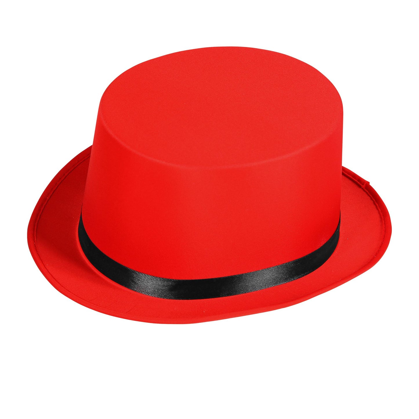 "ZYLINDER ROT - SCHWARZ" 13 cm – Vorderansicht
